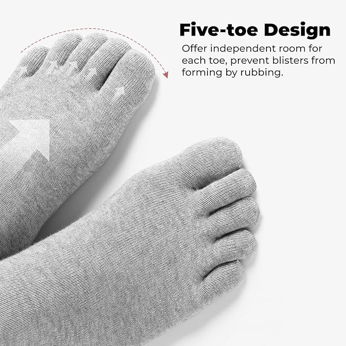 Lightvael ToeAlign™ Active Socks